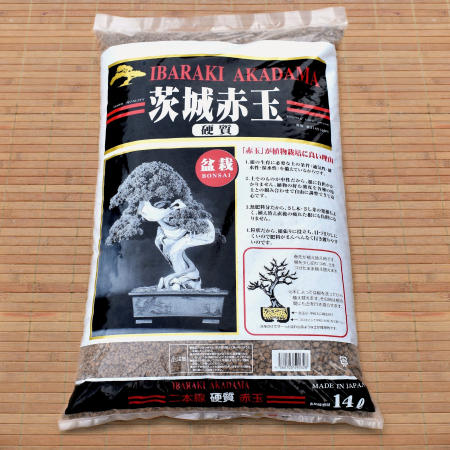 Akadama, Lehmgranulat Ibaraki 14 l, Körnung 1/6, für Bonsai